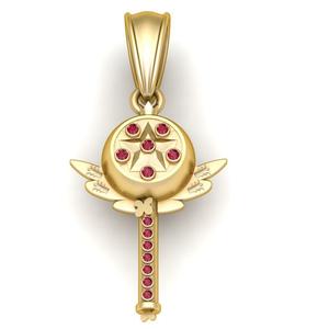 Celestial Star Key Pendant