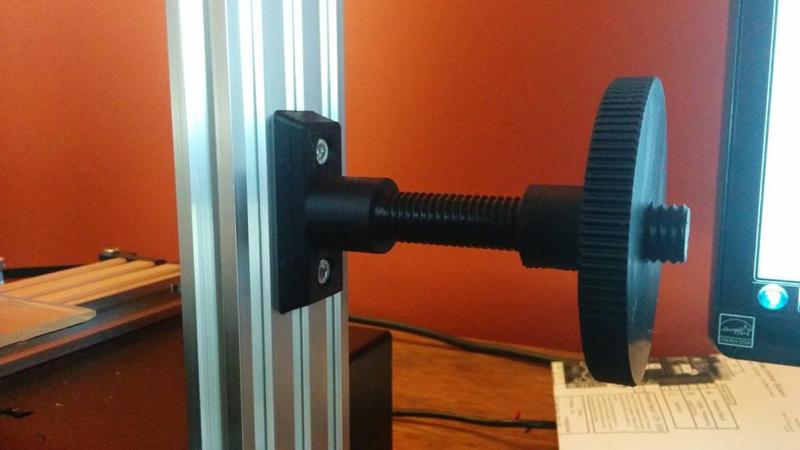 Adjustable filament holder.