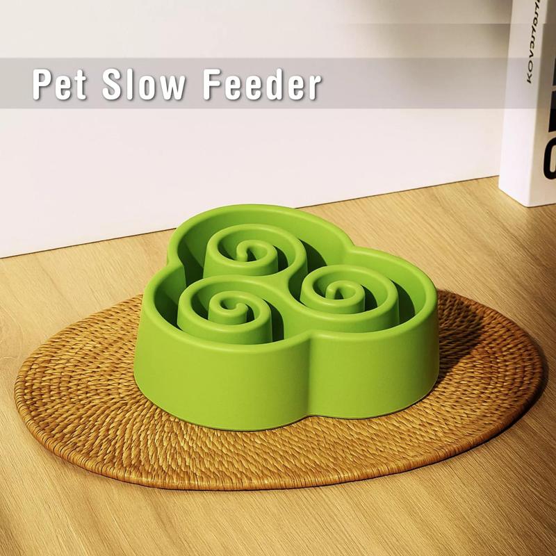 Triskelion Slow Feeder - 3D Dog or Cat Bowl - Safe Food