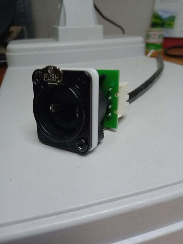 Neutrik panel mount 3mm spacer