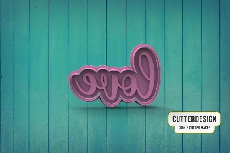 Love Cookie Cutter M3