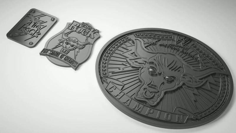 WWE Brahma Bull Championship Belt