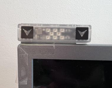 Retroshooter IR emmiters angled bracket