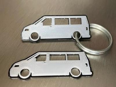 VW T5 Bus Keychain