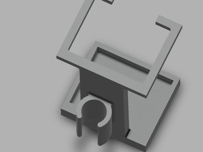 Power strip holder for grow tent 16mm