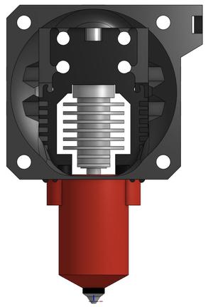 EVA3 Creality K1/SE hotend mount