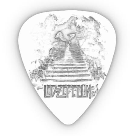 Guitar Pick - Led Zeppelin (Stairway to Heaven)
