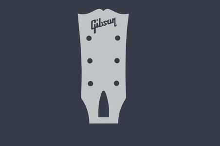 1959 les paul headstock router template