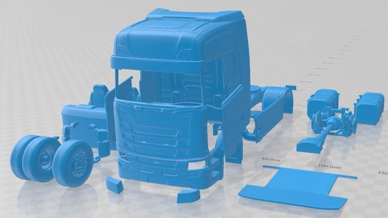 Scania S 730 Highline Tractor Truck 2016 Printable