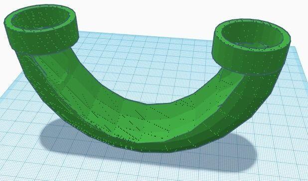 Washing machine drain hose holder