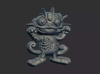 miaouss pokeman zombie cnc model