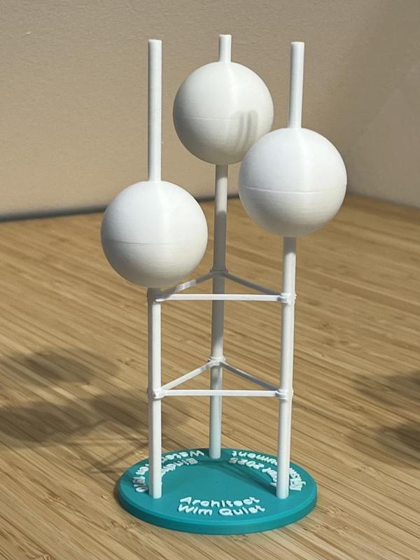 Water Towers Eindhoven modular design 1:250 