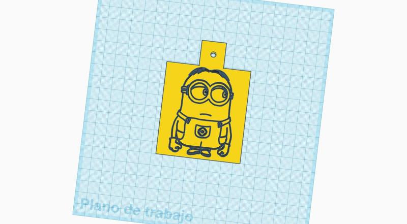 Llavero Minion