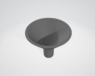 Aquarium siphon funnel