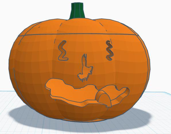 Silly Billy Jack-o lantern With removable top