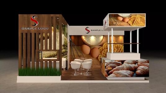 Exhibition Stall Design 3D Model