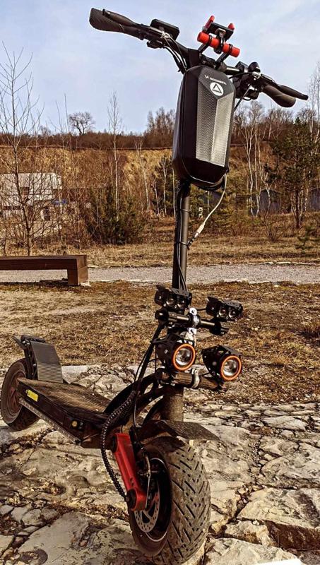 Przedni błotnik dwuczęściowy do hulajnogi elektrycznej Kugoo G-booster