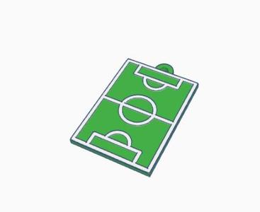 COURT KEYCHAIN