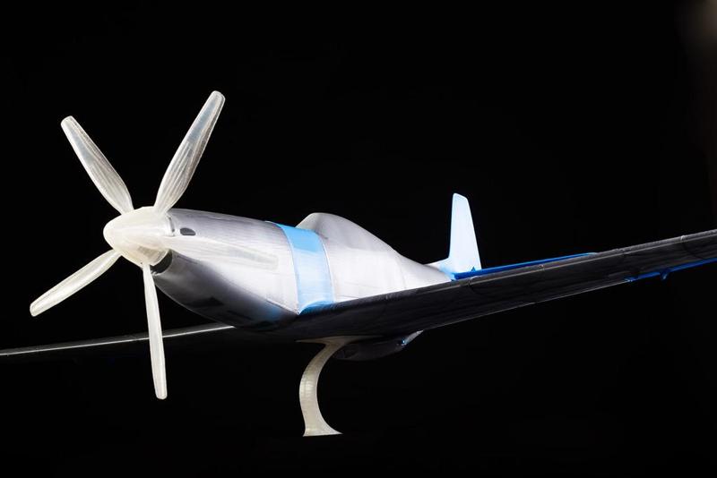 scale accessories for 3D printed RC plane P51-D Mustang