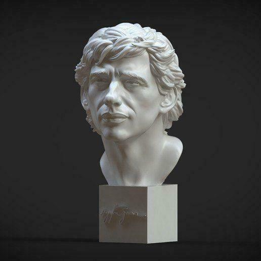 Ayrton Senna Bust