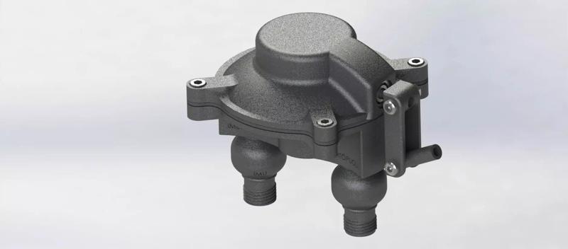 Efficient diaphragm pump