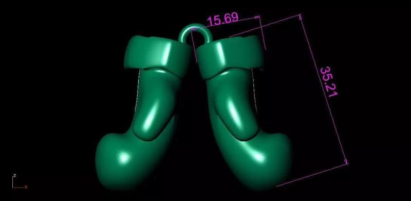 BOXING GLOVES NECKLACES