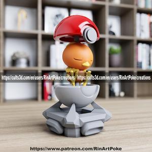 Torchic in the Pokeball from pokemon