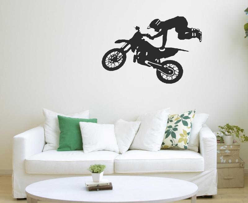 Dirt Bike Stunt - Wall Art Decor