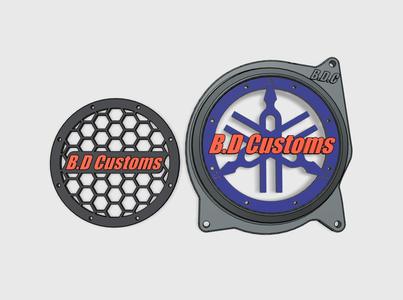 Yamaha aerox ignition cover By B.D Customs.