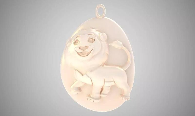 Rock Lion Necklace
