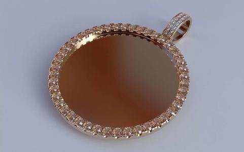 Microprong Picture Pendant - XLarge