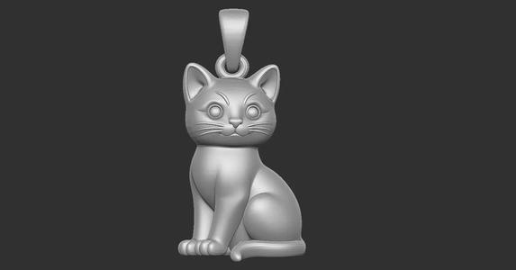 Lovely Cat Pendant
