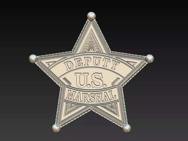 Sheriff Star Badge