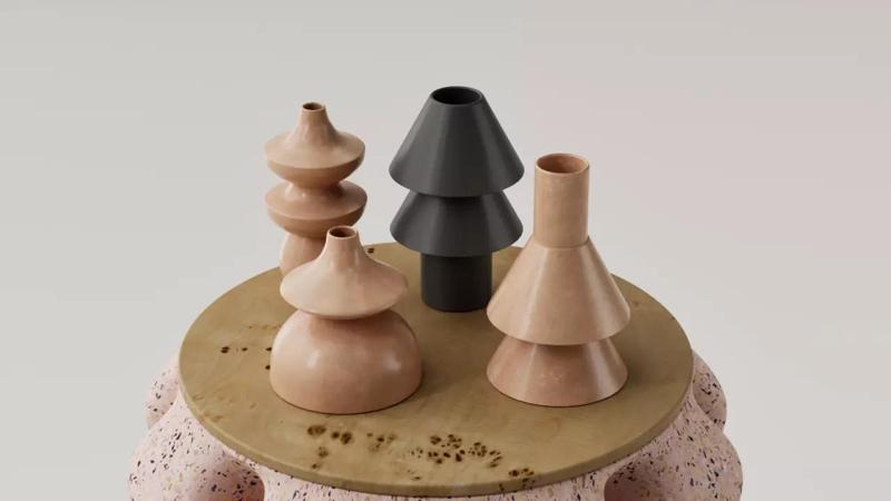 Jarrones decorativos - floreros - vasos