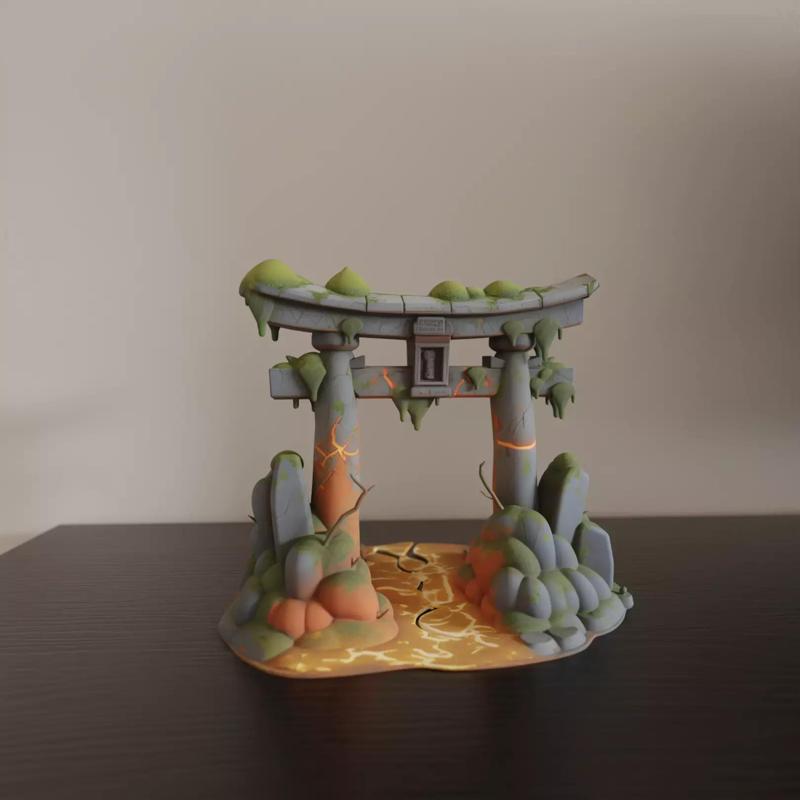 Japanese portal torii