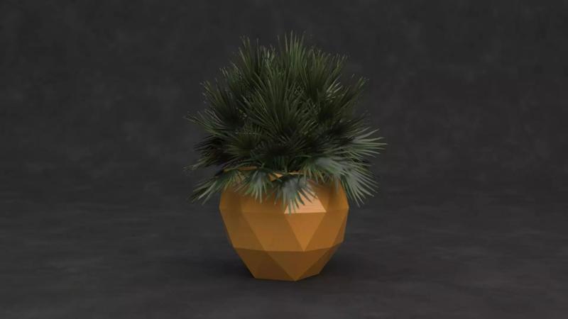Diamond Plant Pot