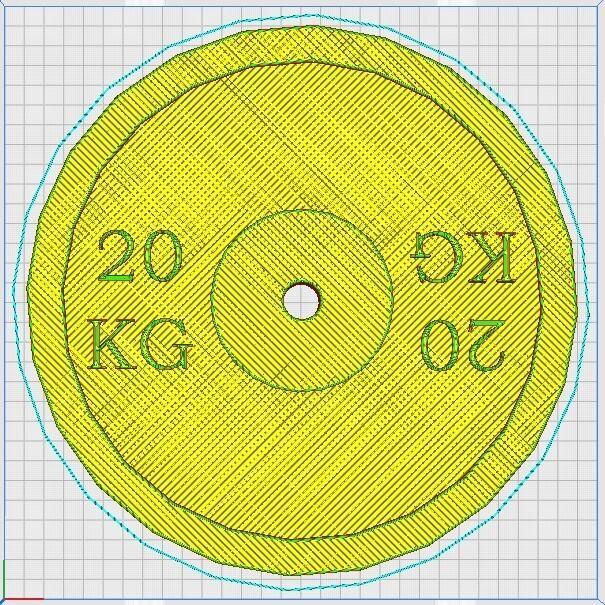 Bumper Plate 20 Kg