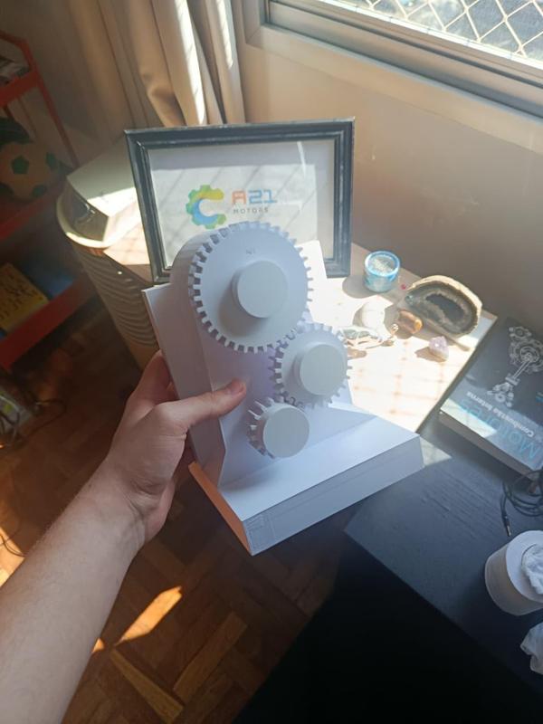 A21 Gearbox Multiplier - 3D Educational Version