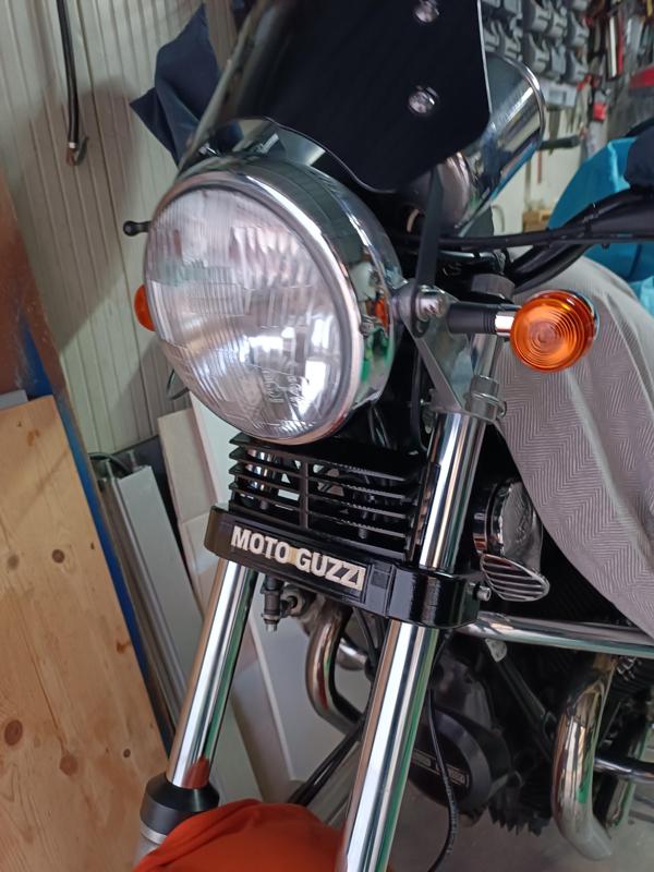 Front mask Nevada 650 Florida 350 Moto Guzzi similar finish not original compatible motor bike motoguzzi