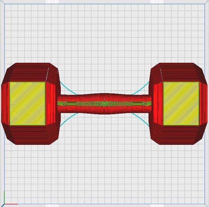 Hexagon Dumbbell 3 kg