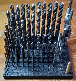 Drill bit holder 1.0 to 10.0mm plus M2-M10 thread and holder