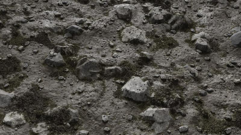 stony ground texture roller