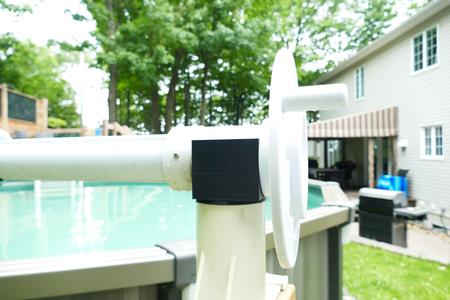 Pool Blanket Roll Holder and Bearing