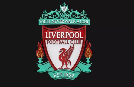 Liverpool FC Logo Footbal Club 3D