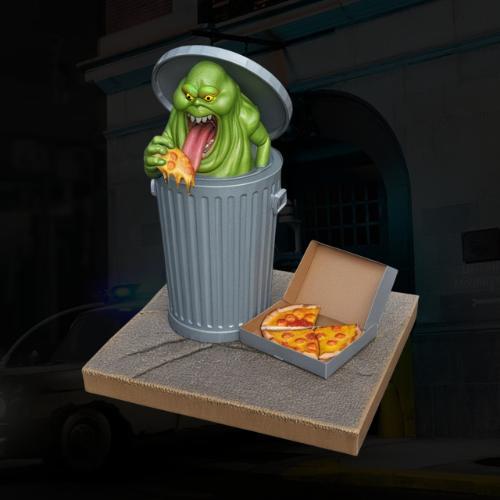 Ghostbusters Slimer Eating Pizza