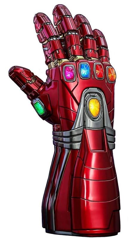 Infinity Power – Iron Man Gems Hand Bookend