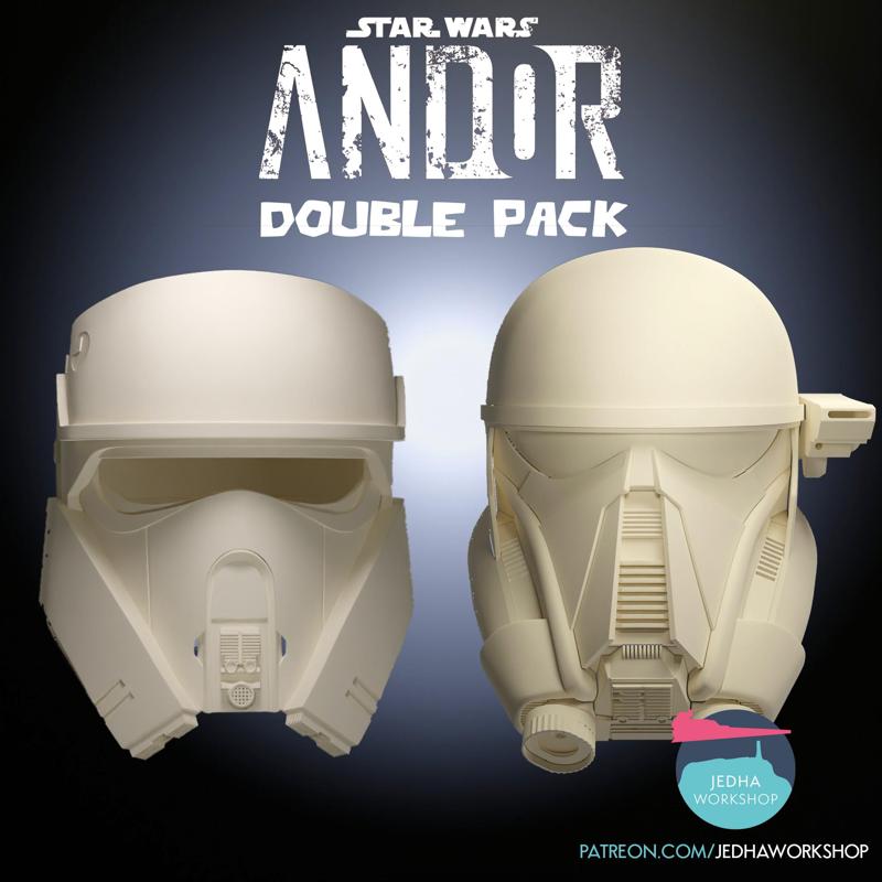 Death Trooper & Shore Trooper Double Pack 3D Print Files (Rogue One/Andor)