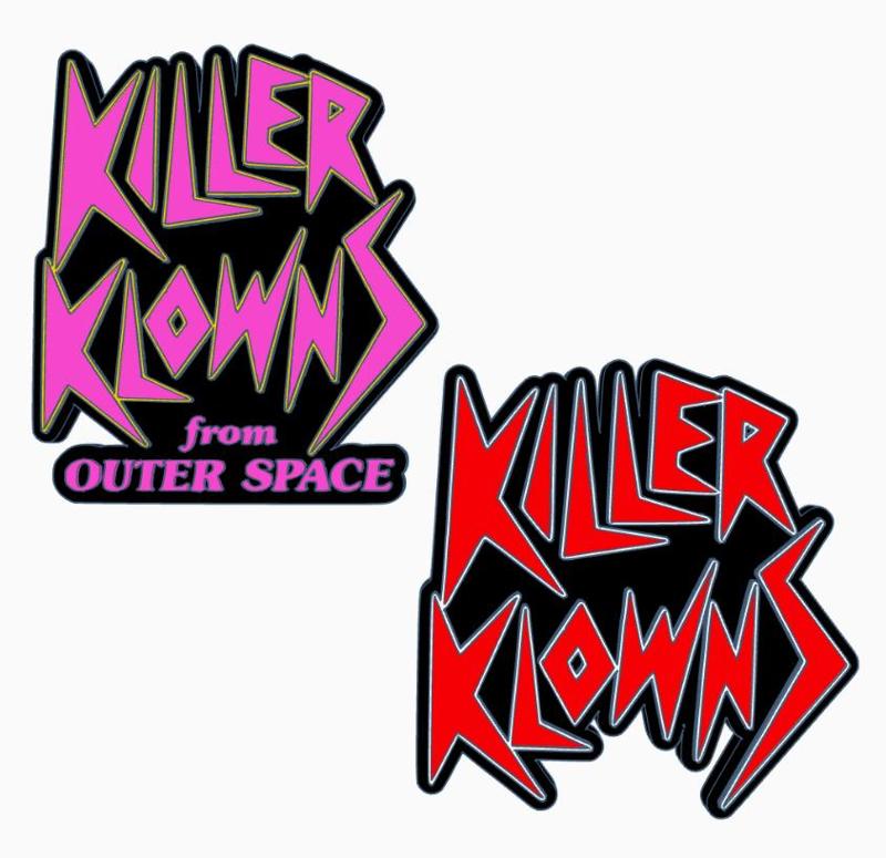 KILLER KLOWNS V4 + V5 Logo Display by MANIACMANCAVE3D