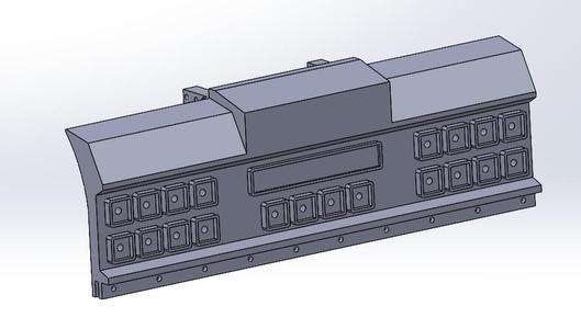 rear fender accessory for tamiya truck