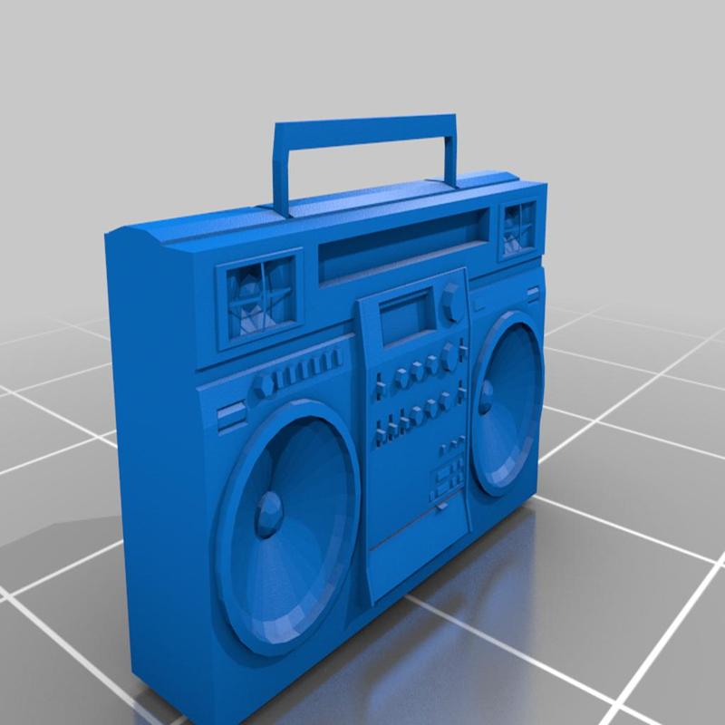 80s Retro Stereo Ghettoblaster